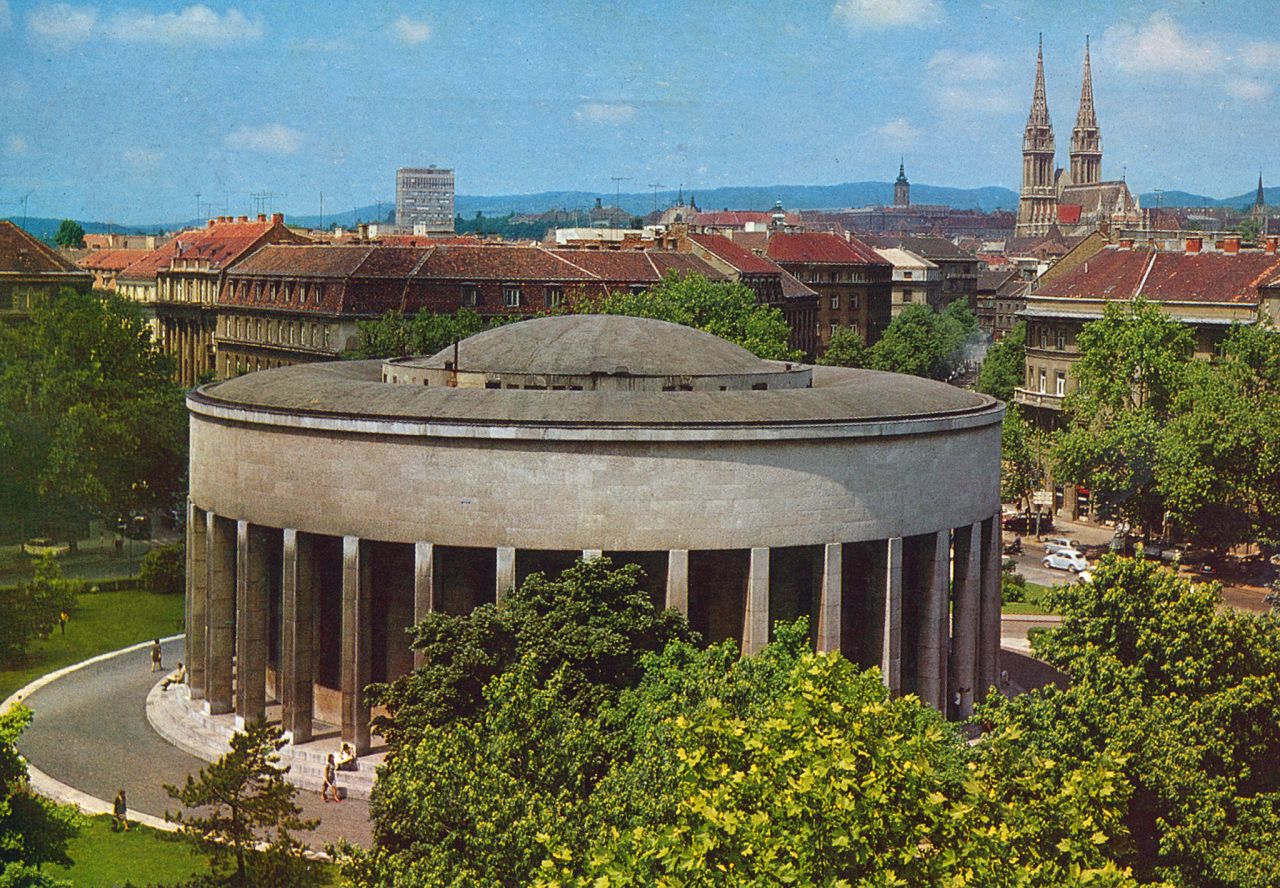 Trg žrtava fašizma, oko 1970.-1975. godine